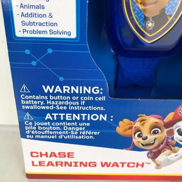 PAW PATROL Chase Learning Watch - Picture 5 of 6